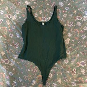 BP. nordstrom Teal green tank top bodysuit